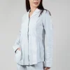 Tailored Jacket in Placed Grey Print