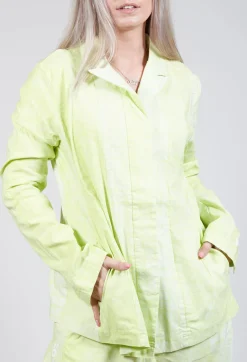 Tailored Jacket in Placed Sun Print