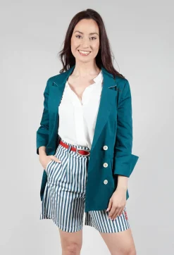 Tailored Jacket in Poseidon Green