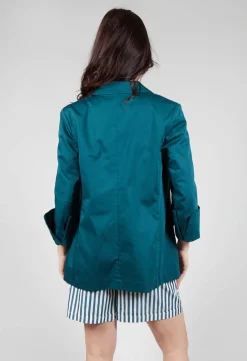 Tailored Jacket in Poseidon Green