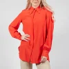 Tailored Shirt in Orange