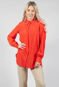 Tailored Shirt in Orange