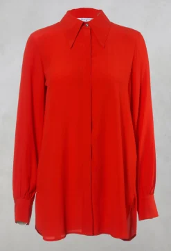 Tailored Shirt in Orange
