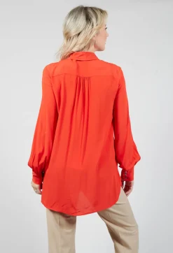 Tailored Shirt in Orange