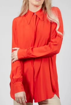 Tailored Shirt in Orange