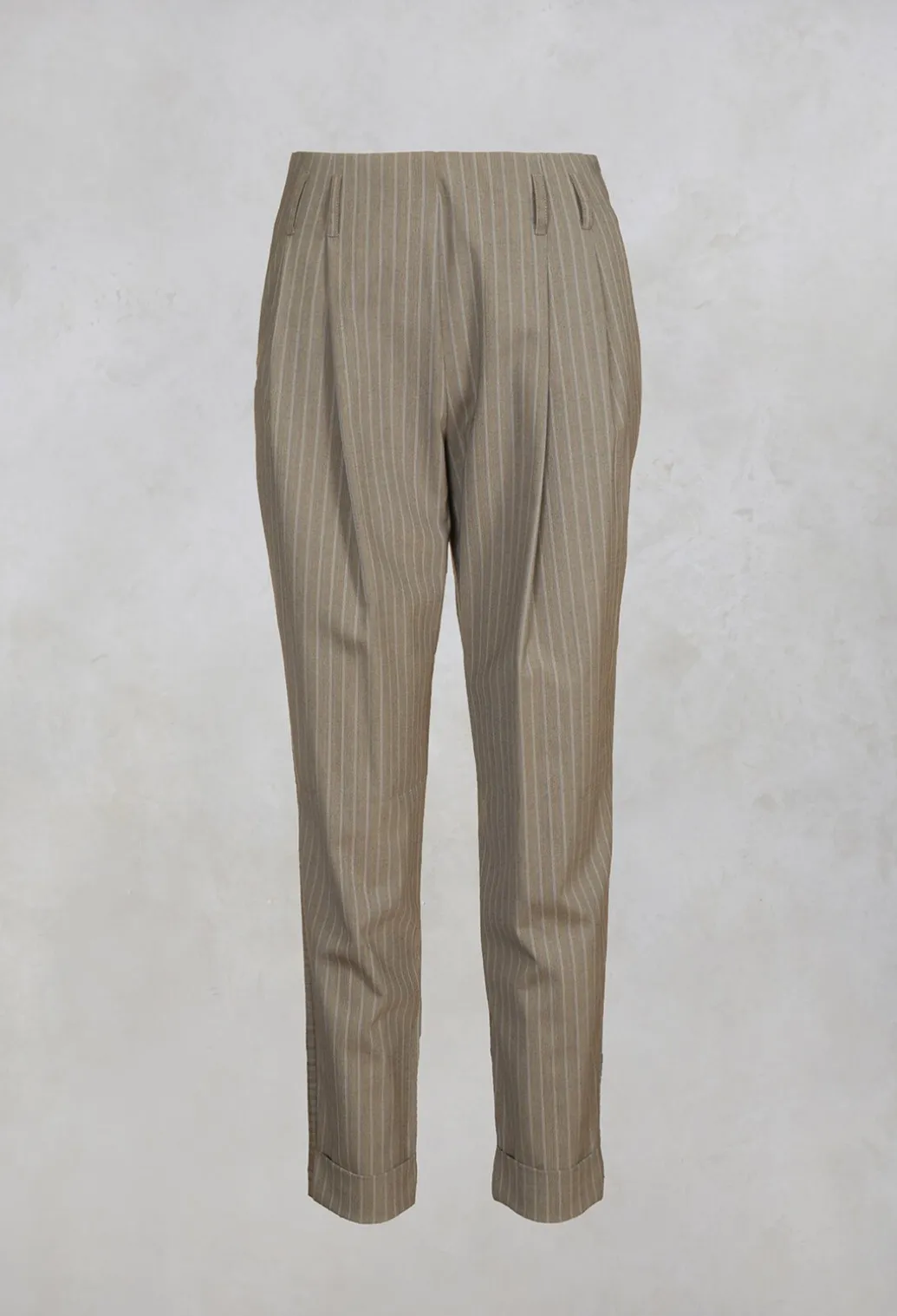 Tailored Trousers in Brown