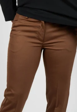 Tailored Trousers in Granato Tobacco