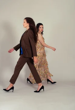 Tailored Trousers in Granato Tobacco