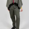 Tailored Trousers in Kaki