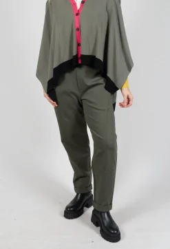 Tailored Trousers in Kaki