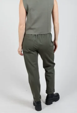 Tailored Trousers in Kaki