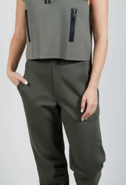 Tailored Trousers in Kaki