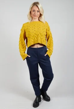 Tailored Trousers in Navy