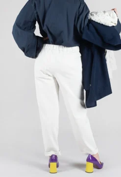 Tailored Trousers in Off White
