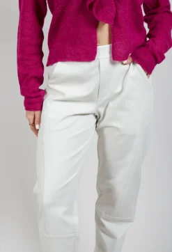 Tailored Trousers in Off White