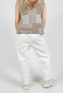 Tailored Trousers in Off White