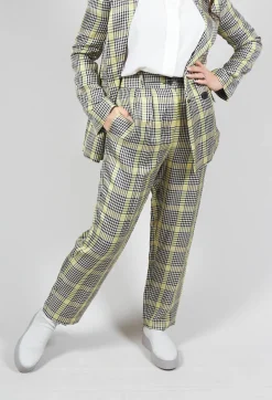 Tailored Trousers in Yellow
