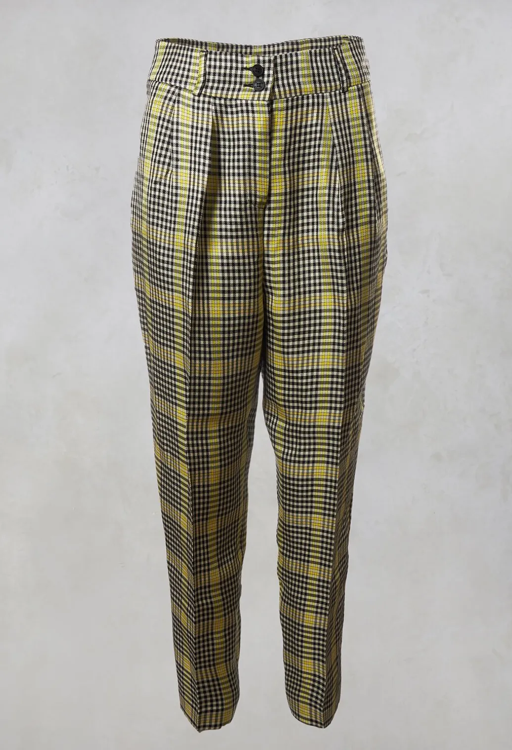 Tailored Trousers in Yellow