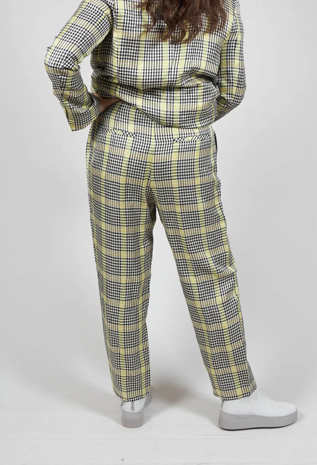 Tailored Trousers in Yellow