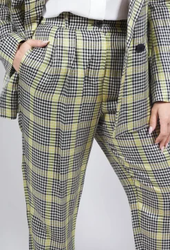 Tailored Trousers in Yellow