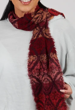 Tama Wool Scarf in Apricot