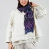 Tama Wool Scarf in Iris