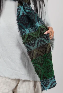 Tama Wool Scarf in Olive
