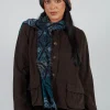 Tama Wool Scarf in Turquoise