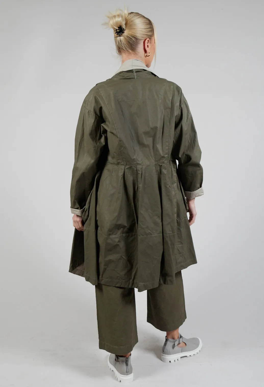 Tamale Coat in Argile and Majestic