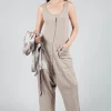 Tank Overall in Greige