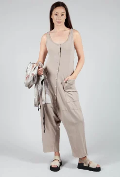 Tank Overall in Greige