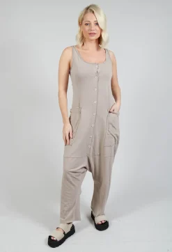 Tank Overall in Greige