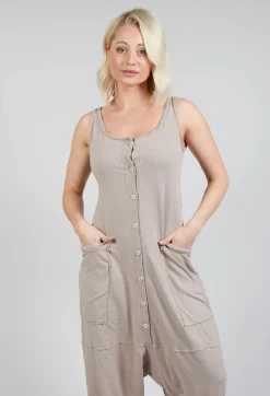 Tank Overall in Greige