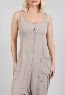 Tank Overall in Greige