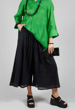 Tanto Trousers in Off Black