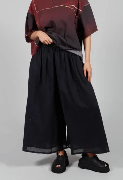 Tanto Trousers in Off Black