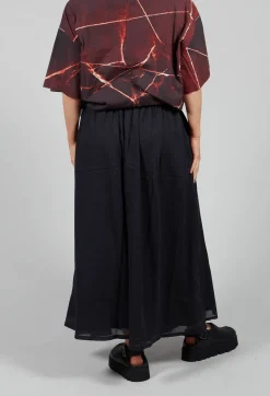 Tanto Trousers in Off Black