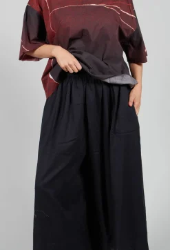 Tanto Trousers in Off Black