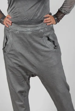 Tapered Ankle Sweatpants in Pencil Cloud