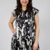 Tarantella Overalls in Navy Print