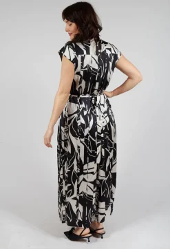 Tarantella Overalls in Navy Print