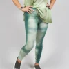 Taylora Leggings in Grass Green