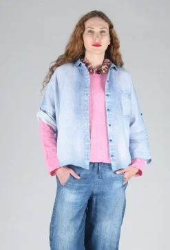 Tege Blouse in Denim
