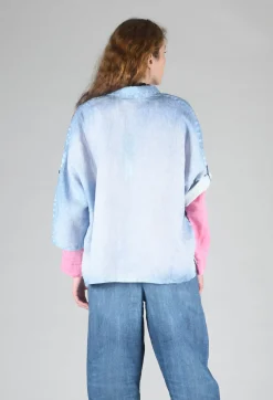 Tege Blouse in Denim