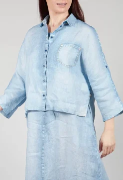 Tege Blouse in Denim