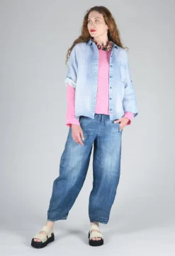 Tege Blouse in Denim