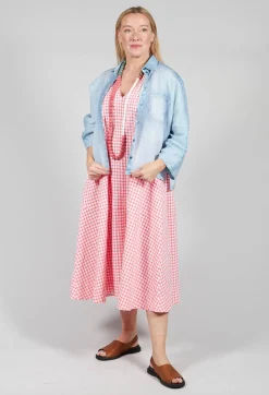 Tege Blouse in Denim