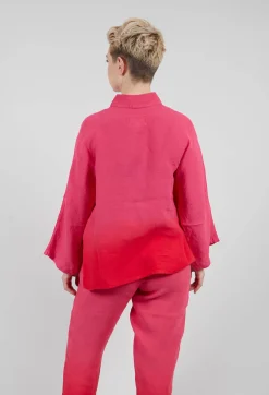 Tege Blouse in Laser Pink