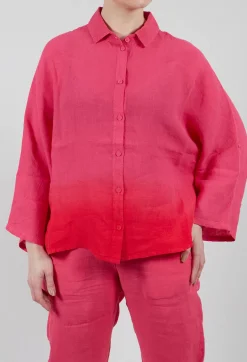Tege Blouse in Laser Pink