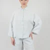 Tege Blouse in Pearl